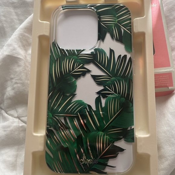 Sonix Green Leaf iPhone 15 Pro Case - Picture 1 of 5